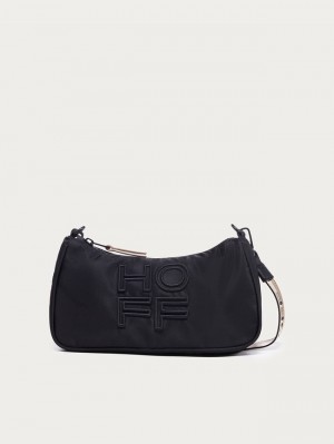 Bolsos Hoff Baguette Nylon Salon Mujer Negras | RAUZ-12643