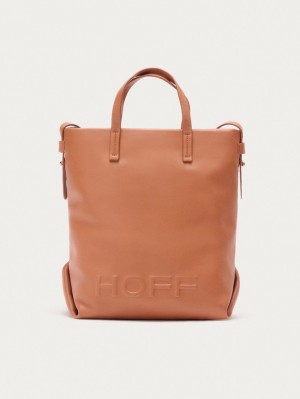 Bolsos Hoff Leather Shopper Arcade Mujer Marrones | APQW-34568
