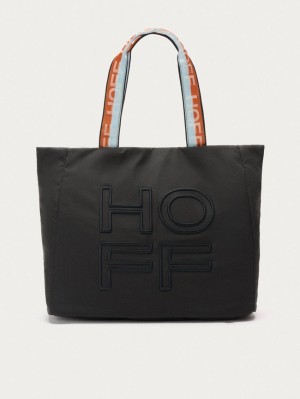 Bolsos Hoff Shopper Nylon Arch Mujer Negras | SFLP-50328