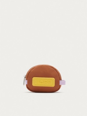 Carteras Hoff Nylon Coin Mujer Kaki Amarillo | CYIZ-03741