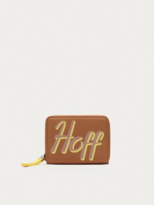 Carteras Hoff Nylon Logo Mujer Kaki | VUTP-94138