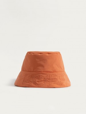 Sombreros Hoff Hamptons Bucket Mujer Naranjas Amarillo | WSNV-57623