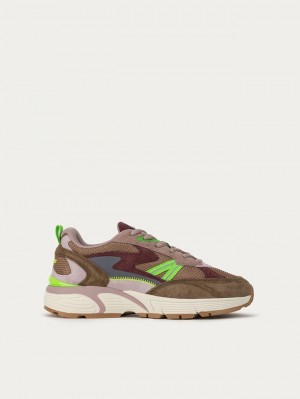 Zapatillas Hoff Arizona Mujer Burdeos Verde | HJXI-43702