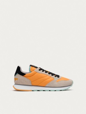 Zapatillas Hoff Miletus Mujer Gris Naranjas | PTUL-81746