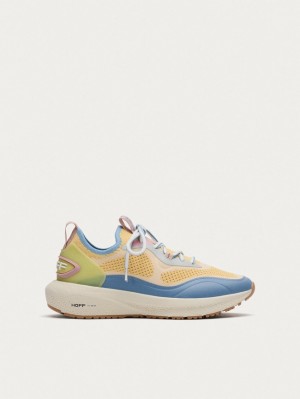 Zapatillas Hoff Pulse Mujer Amarillo Azules | MTEX-95723