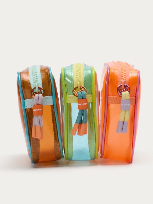 Bolsos Hoff Glass Vanity Case Mujer Naranjas | UFTP-82659