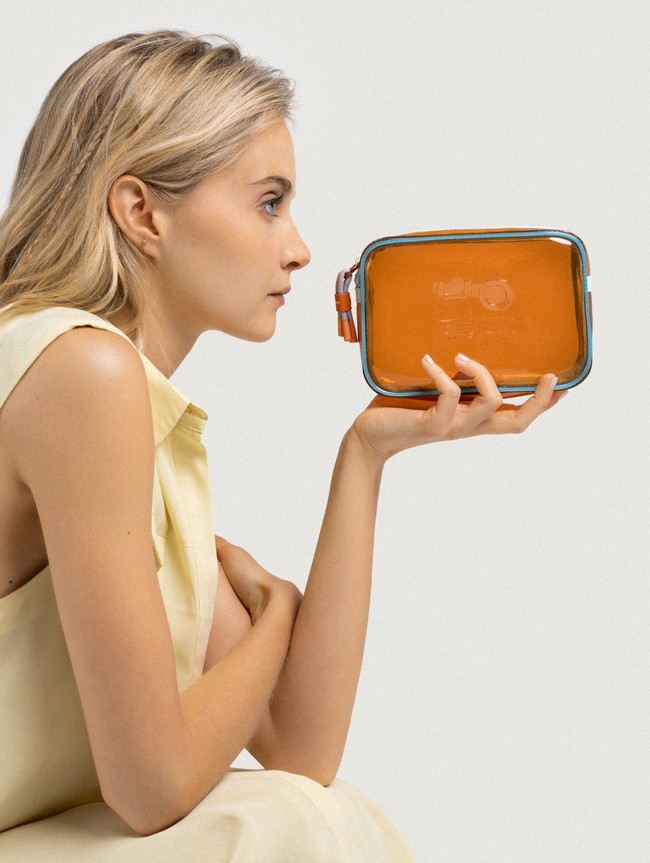 Bolsos Hoff Glass Vanity Case Mujer Naranjas | UFTP-82659