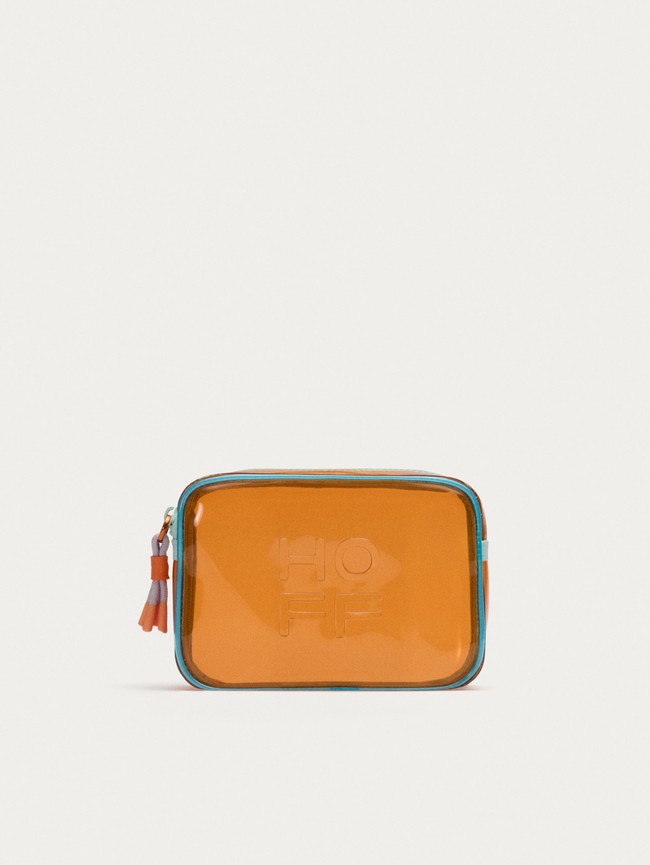 Bolsos Hoff Glass Vanity Case Mujer Naranjas | BZDK-30427