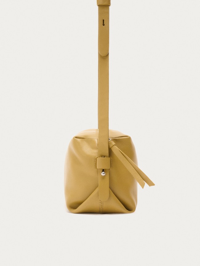 Bolsos Hoff Leather Hall Mujer Beige | XLGZ-51306