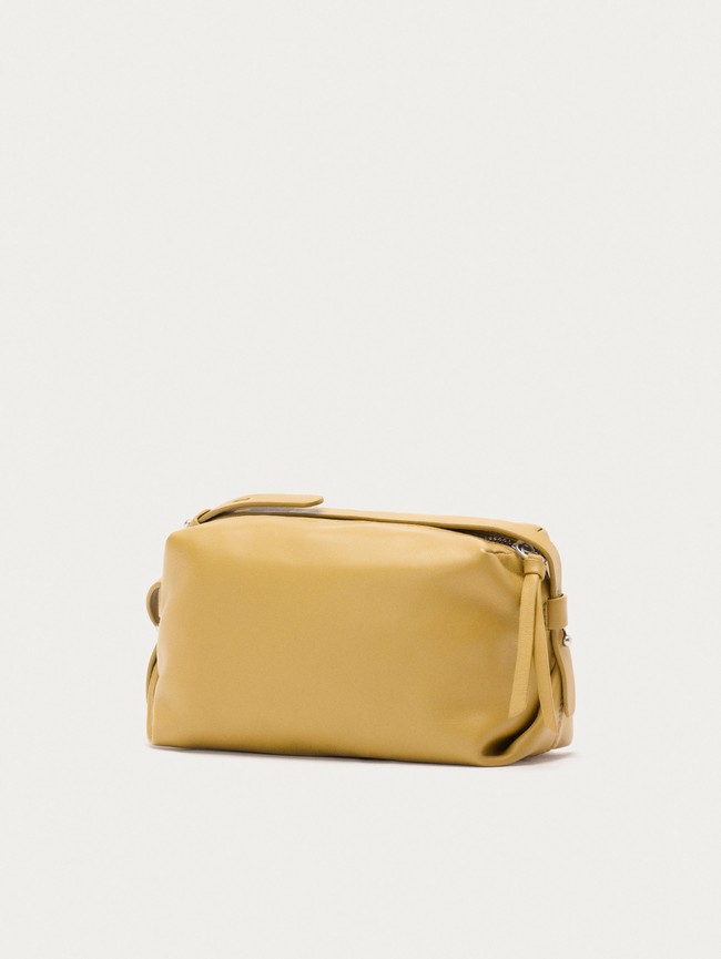 Bolsos Hoff Leather Hall Mujer Beige | XLGZ-51306