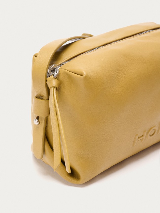 Bolsos Hoff Leather Hall Mujer Beige | XLGZ-51306