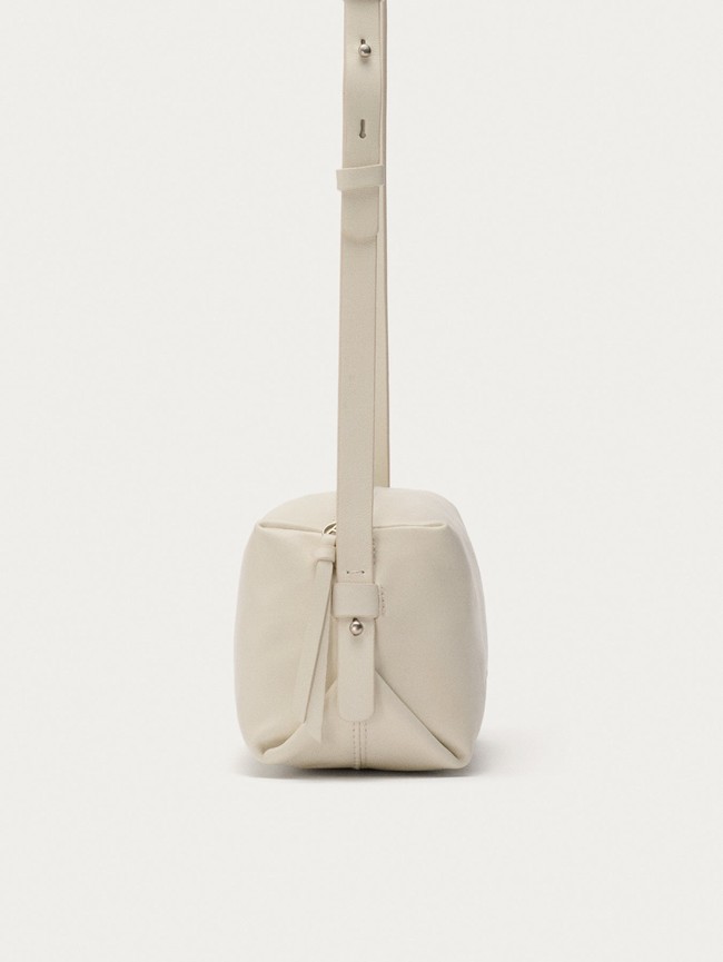 Bolsos Hoff Leather Hall Off White Mujer Blancas | XJAU-15708