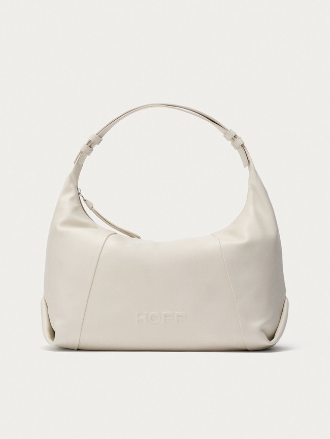 Bolsos Hoff Leather Hobo Museum Off White Mujer Blancas | XZOB-02531