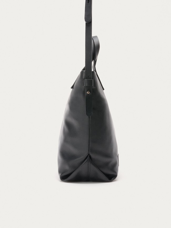 Bolsos Hoff Leather Shopper Arcade Mujer Negras | DJAR-14290