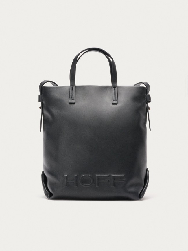Bolsos Hoff Leather Shopper Arcade Mujer Negras | DJAR-14290