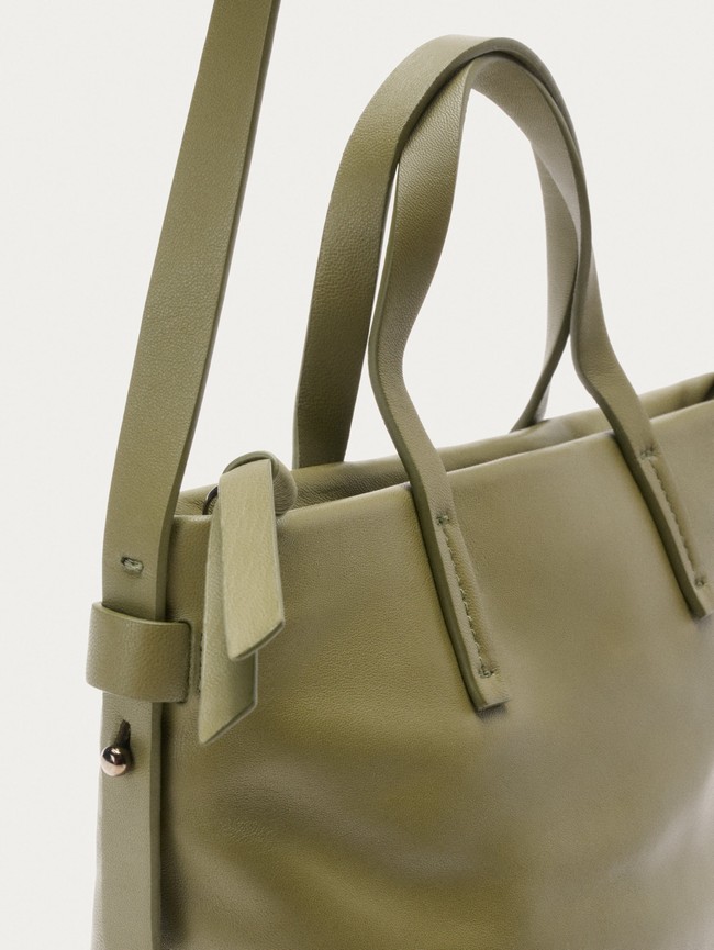 Bolsos Hoff Leather Shopper Arcade Mujer Verde | URIO-79480