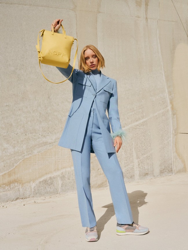 Bolsos Hoff Leather Shopper Arcade Mujer Amarillo | CBYM-52413
