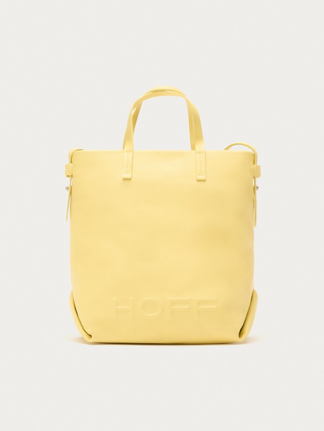 Bolsos Hoff Leather Shopper Arcade Mujer Amarillo | CBYM-52413