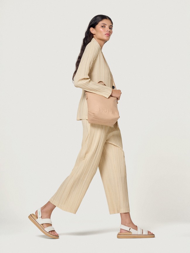 Bolsos Hoff Leather Shopper Arcade Mujer Gris | OAFS-69132