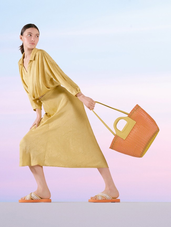 Bolsos Hoff Market Basket Mujer Naranjas | GRLI-51039