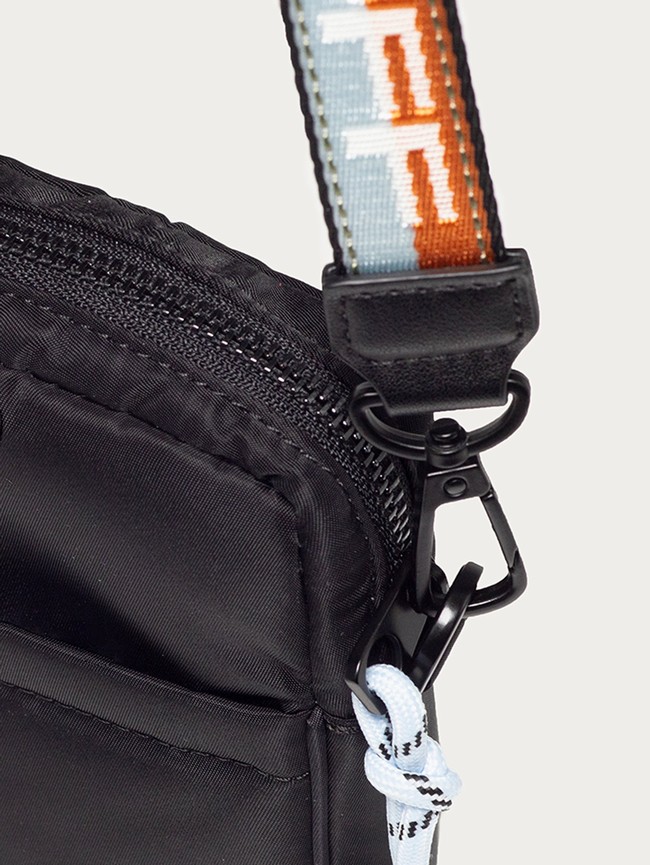 Bolsos Hoff Mini Nylon Bridge Mujer Negras | HITL-70596