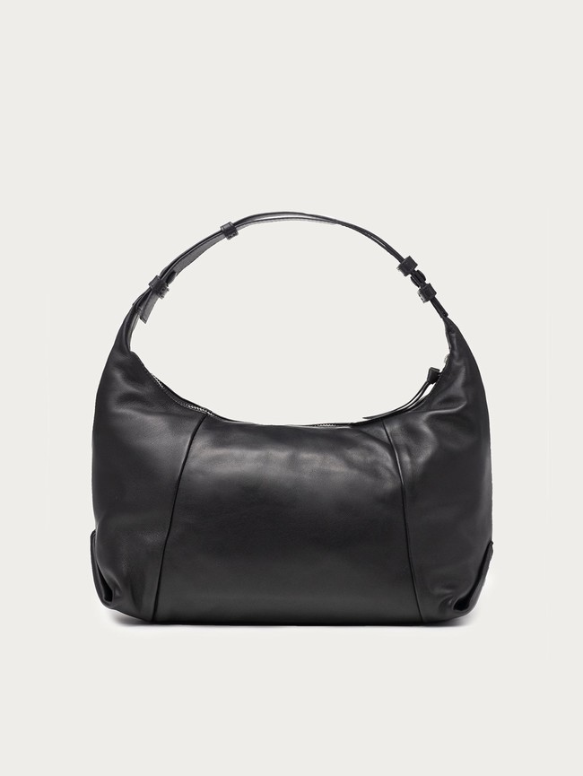 Bolsos Hoff Museum Leather Hobo Mujer Negras | JEBQ-93501