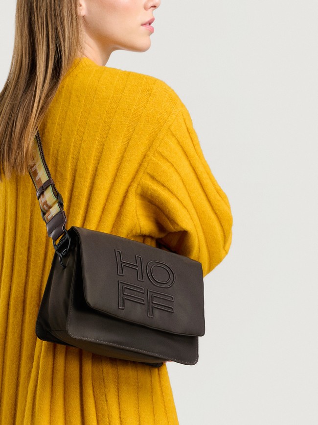 Bolsos Hoff Nylon Gallery Chocolate Mujer Gris | BDIJ-01247
