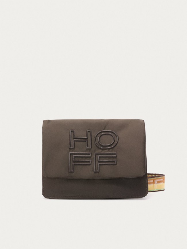 Bolsos Hoff Nylon Gallery Chocolate Mujer Gris | BDIJ-01247