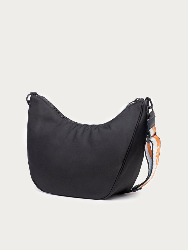 Bolsos Hoff Nylon Library Hobo Mujer Negras | CPIB-68294