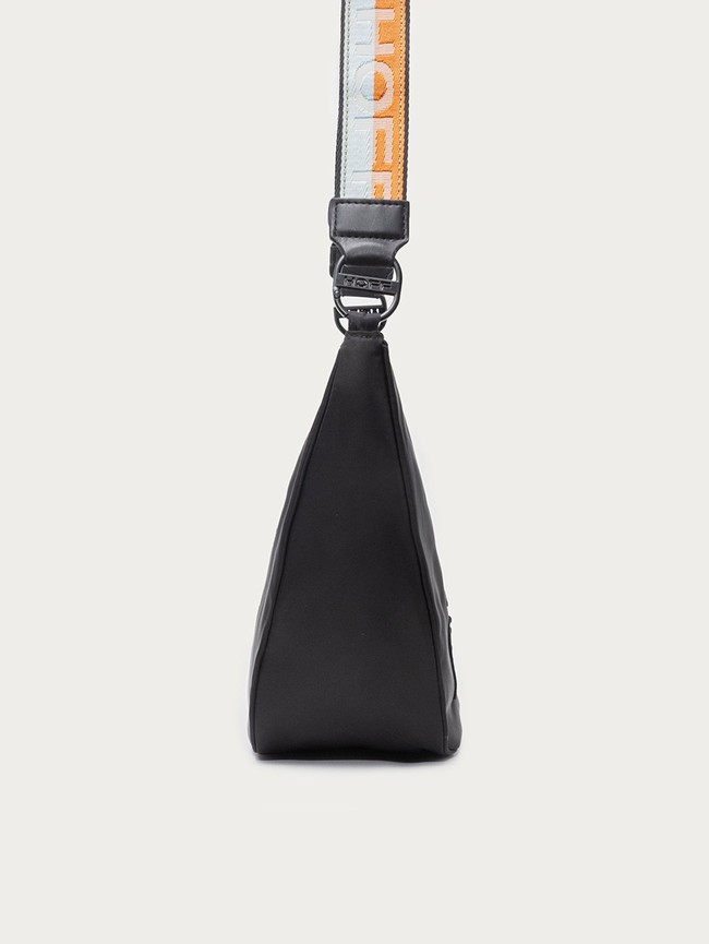 Bolsos Hoff Nylon Library Hobo Mujer Negras | CPIB-68294