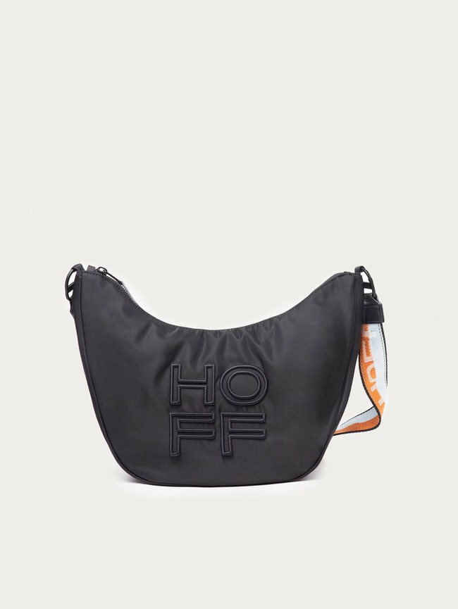 Bolsos Hoff Nylon Library Hobo Mujer Negras | CPIB-68294