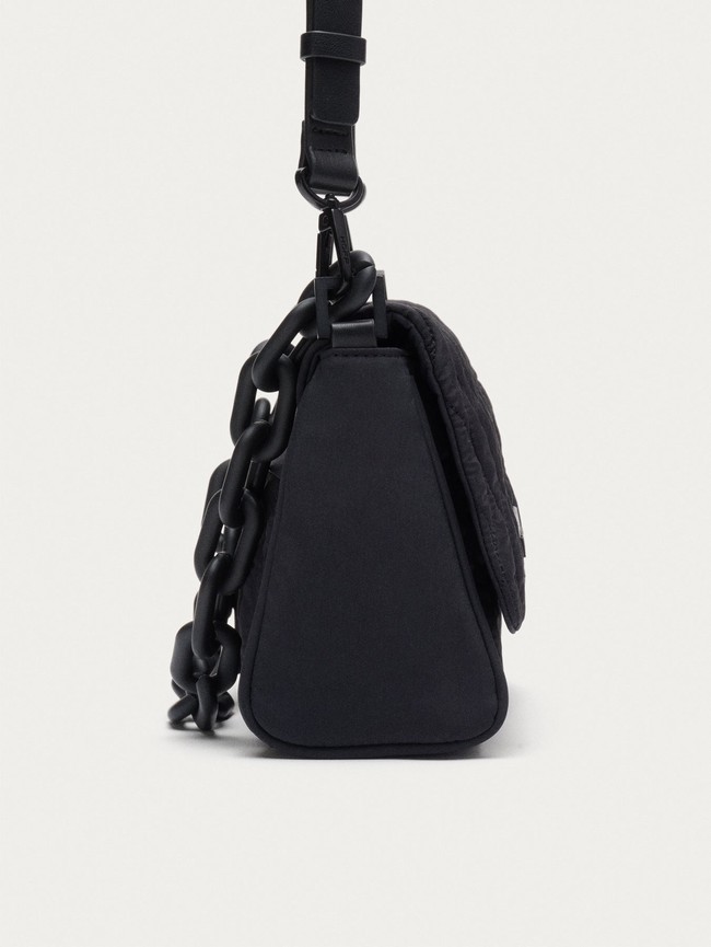 Bolsos Hoff Quilt Mujer Negras | HUXB-75890