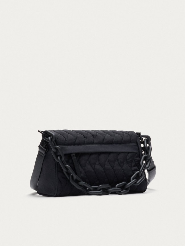 Bolsos Hoff Quilt Mujer Negras | HUXB-75890