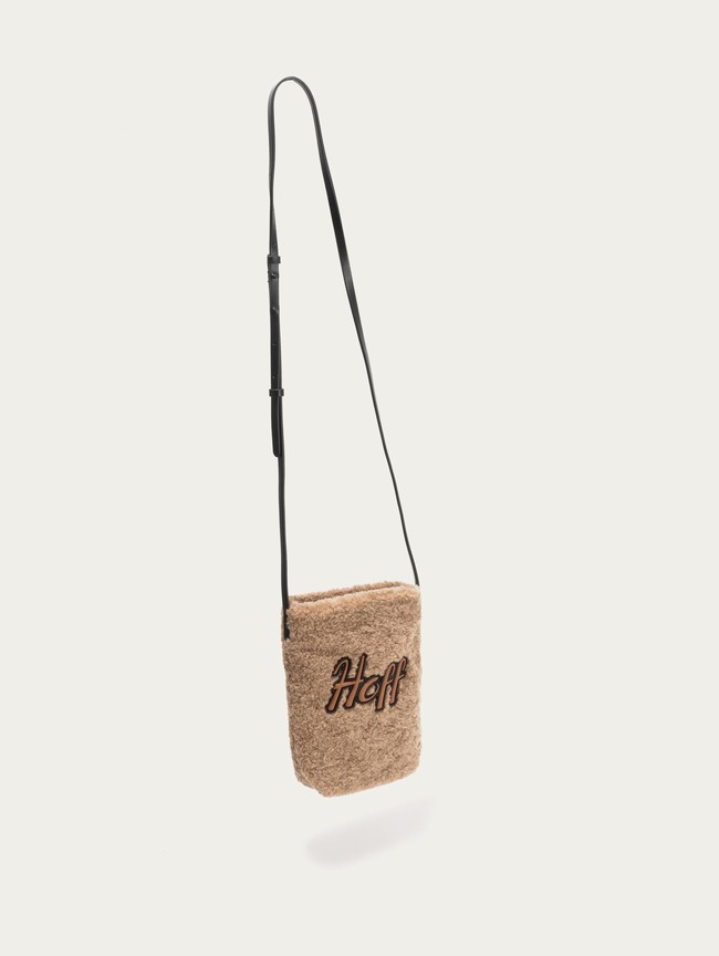 Bolsos Hoff Tower Fur Mini Taupe Mujer Beige | SEDR-86947