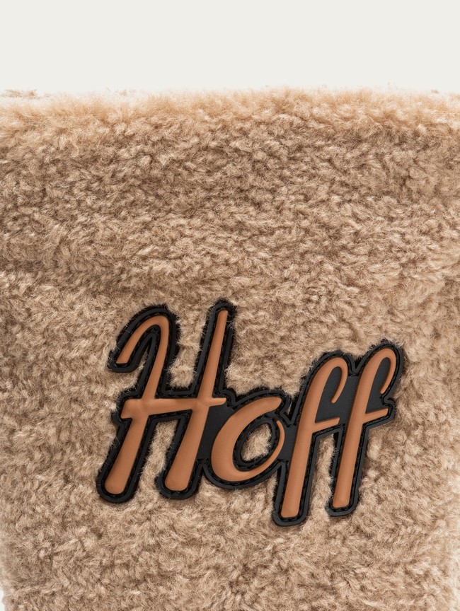 Bolsos Hoff Tower Fur Mini Taupe Mujer Beige | SEDR-86947