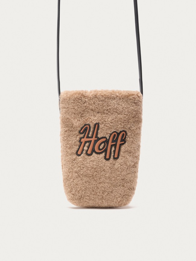 Bolsos Hoff Tower Fur Mini Taupe Mujer Beige | SEDR-86947