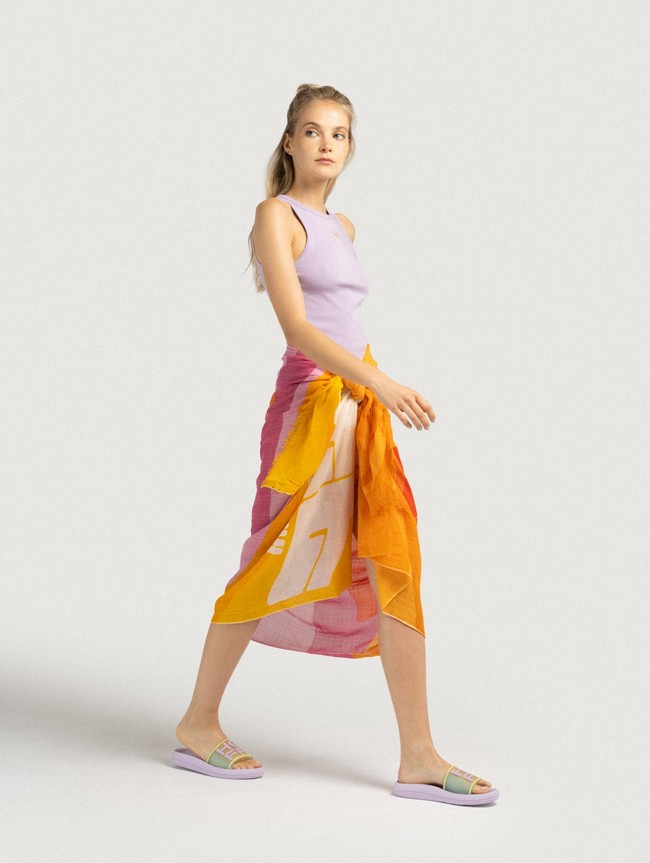 Bufandas Hoff Printed Foulard Yard Mujer Multicolor | YODL-25016