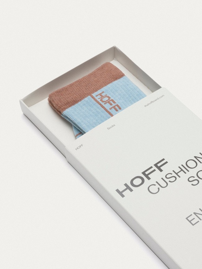 Calcetines Hoff Stripe Hombre Azules | XUFS-24763