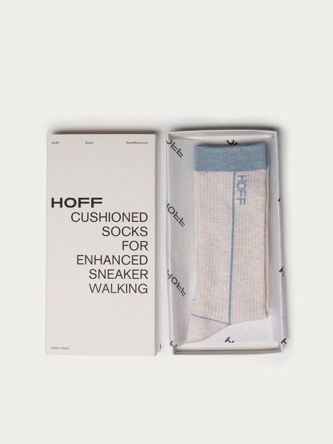 Calcetines Hoff Stripe Mujer Gris | QZXL-52870
