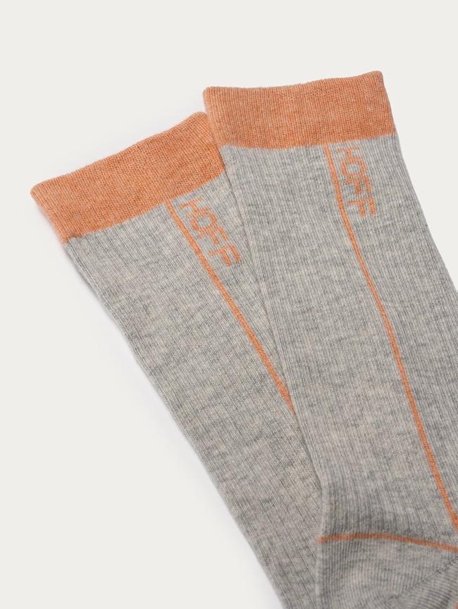 Calcetines Hoff Stripe Mujer Gris | XHNW-34978