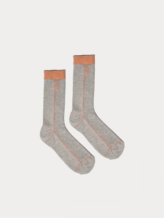 Calcetines Hoff Stripe Mujer Gris | XHNW-34978