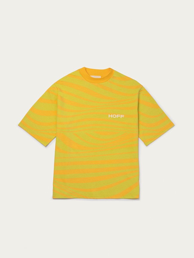 Camiseta Hoff Tarifa Mujer Verde Naranjas | CBJT-52739