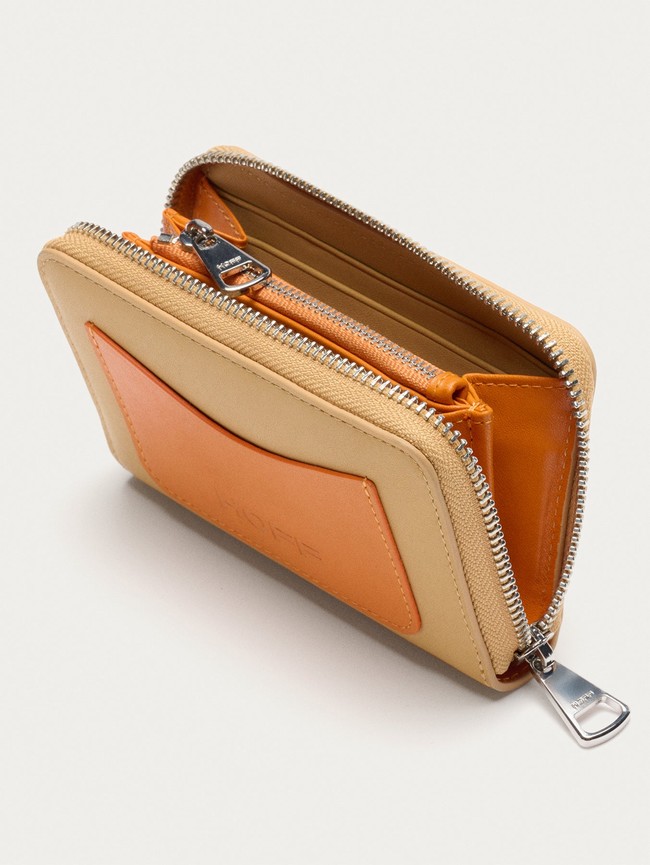 Carteras Hoff Leather Camel Mujer Marrones | OPTK-07142