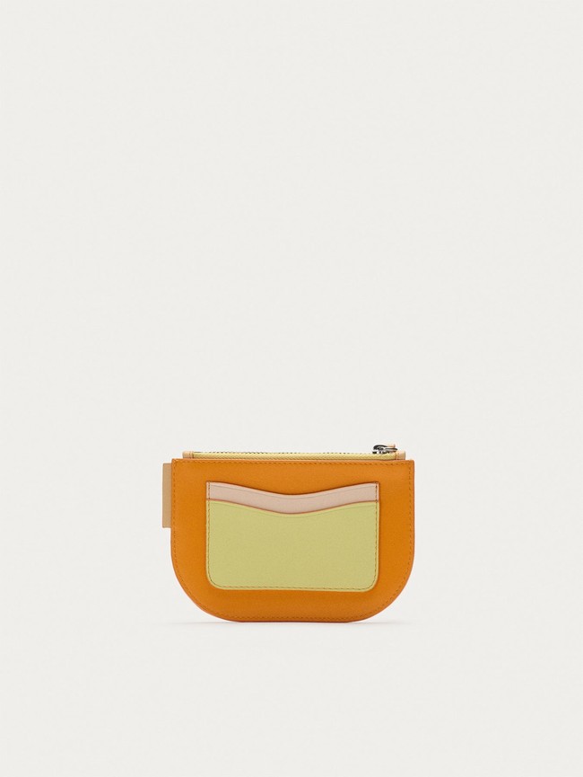 Carteras Hoff Leather Coin Mujer Naranjas | STJR-65274