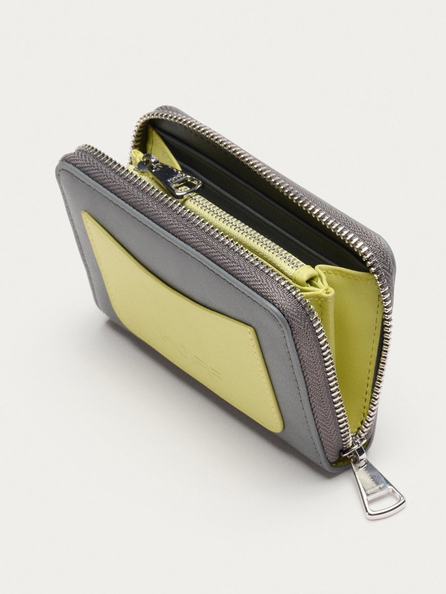 Carteras Hoff Leather Mujer Gris Verde | SUKC-79304