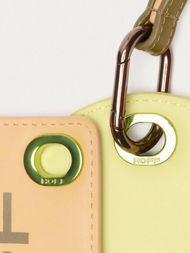 Carteras Hoff Leather Strap Mujer Marrones Amarillo | TUQP-26053