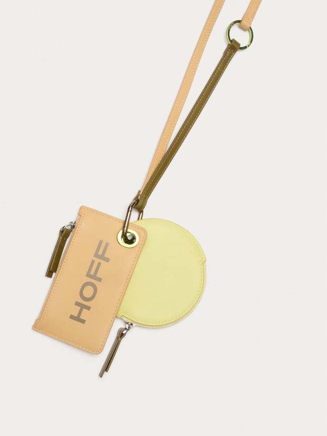 Carteras Hoff Leather Strap Mujer Marrones Amarillo | TUQP-26053