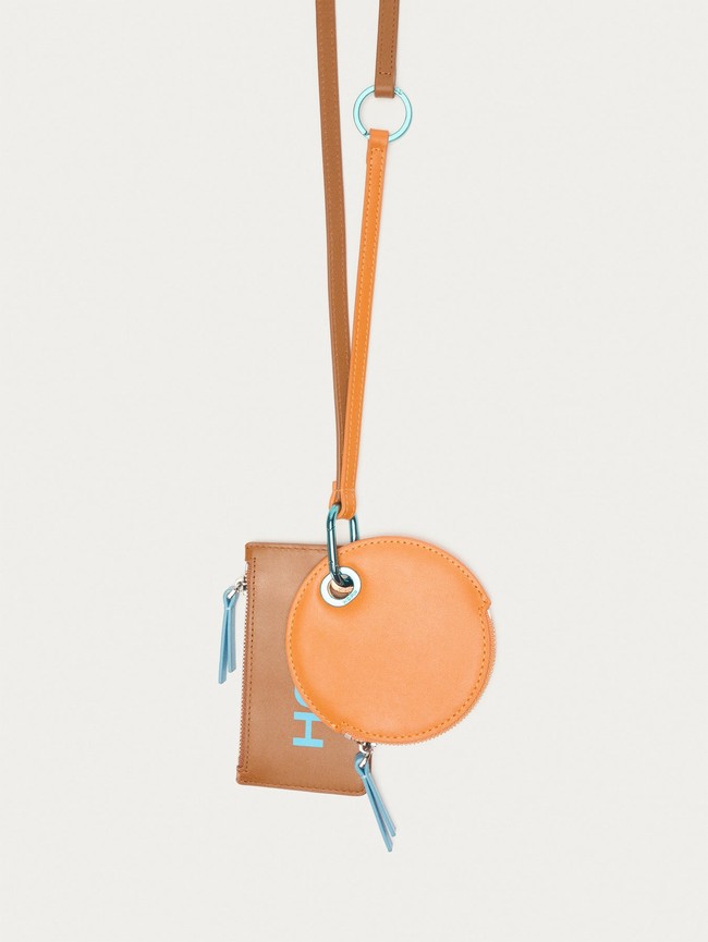 Carteras Hoff Leather Strap Mujer Marrones Naranjas | HPOZ-56289