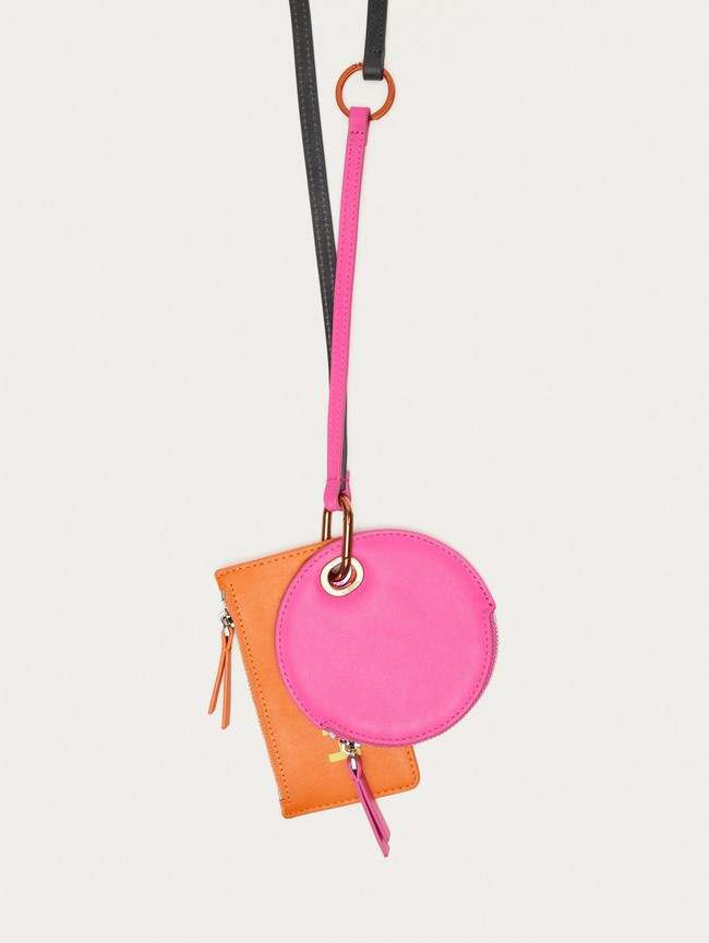Carteras Hoff Leather Strap Mujer Naranjas Rosas | OJFC-74825