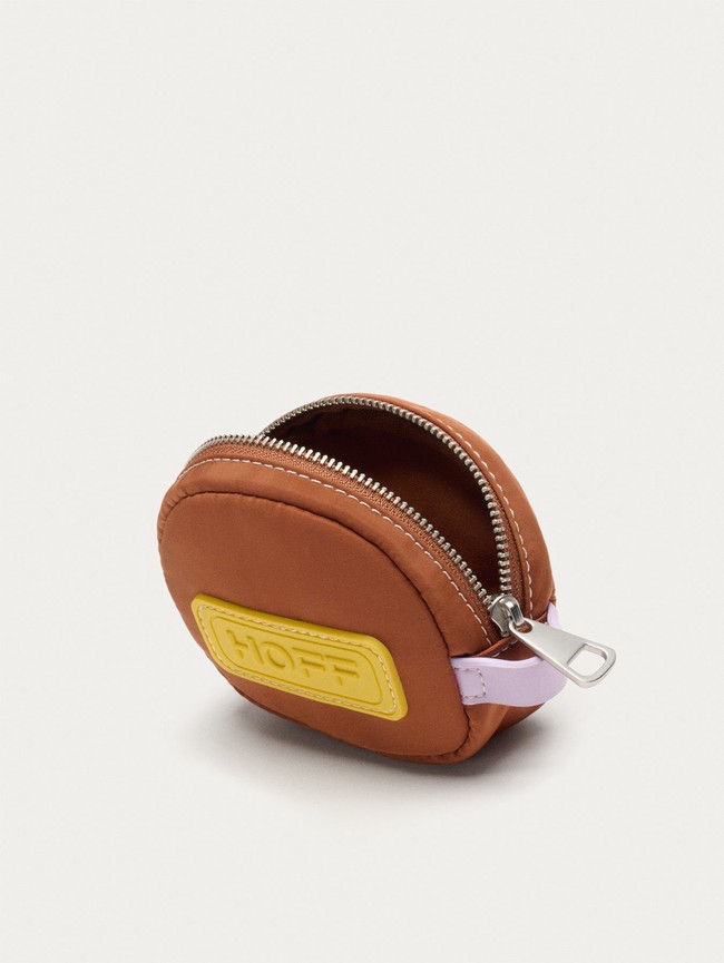 Carteras Hoff Nylon Coin Mujer Kaki Amarillo | CYIZ-03741